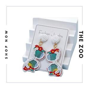 Beaded Sunglasses Earrings‎